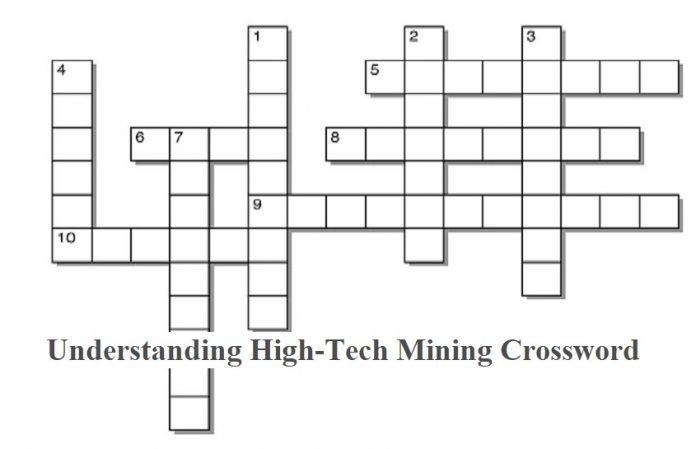 Understanding High-Tech Mining Crossword